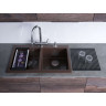 Мойка OMOIKIRI BOSEN 80-2-BL Tetogranit/черный 4993836