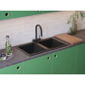 Мойка OMOIKIRI TEDORI 86-2-WH Tetogranit/белый 4993927