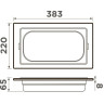Контейнер OMOIKIRI DC-05-1-IN нержавеющая сталь 4999090