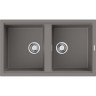 Мойка OMOIKIRI KITAGAWA 86-2-GR Artceramic/Leningrad grey 4993491