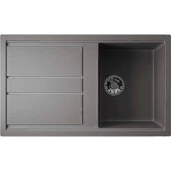 Мойка OMOIKIRI KITAGAWA 86-GR Artceramic/leningrad grey