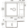 Мойка OMOIKIRI SUMI 65A-WH Artceramic/белый 4993861