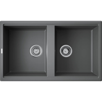 Мойка OMOIKIRI TEDORI 86-2-PL Tetogranit/платина